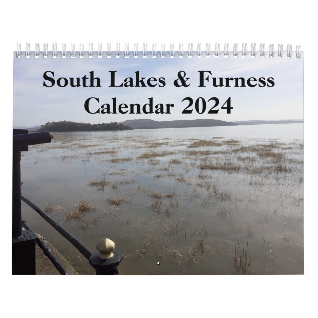Südlicher Seen- und Furchtkalender 2024 Kalender (Titelbild)