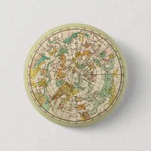 Südlicher Sternenhimmel-Sternkarte und Sternbildka Button