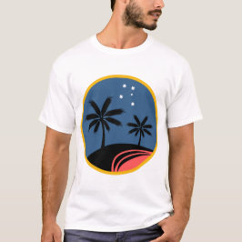 Südliches Kreuz im tropischen Himmel T-Shirt