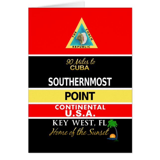 Südlichste Punkt-Boje Key West (Vorne)
