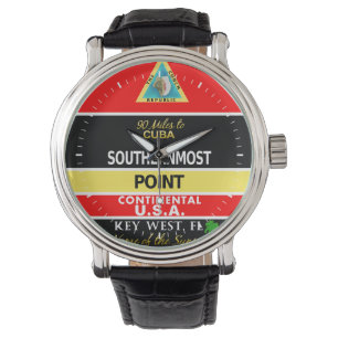 Südlichste Punkt-Boje Key West Armbanduhr