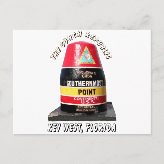 südlichster Punkt Postkarte (Vorderseite)