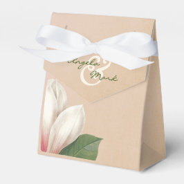 Südmagnolische Blume Hochzeit | Antik Geschenkschachtel