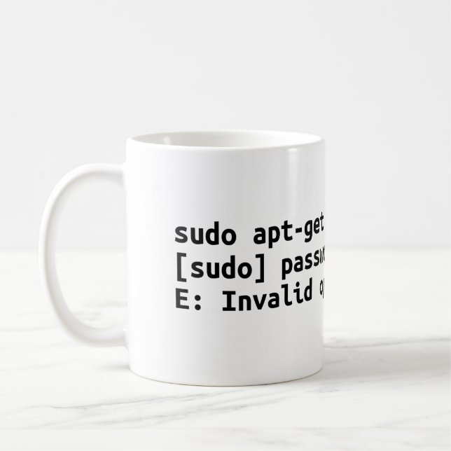 sudo apt get wind*ws kaffeetasse (Links)