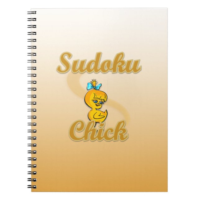 Sudoku Chick Notizblock (Vorderseite)