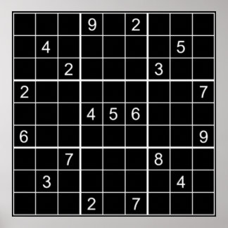 Sudoku Game Poster