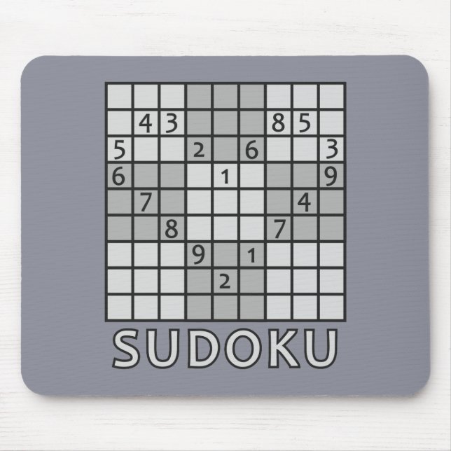 SUDOKU mousepad (Vorne)