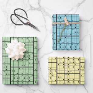 Sudoku Puzzle papier d'enveloppement de conception