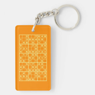 Sudoku Puzzle Schlüsselanhänger