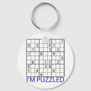 Sudoku Puzzle Schlüsselanhänger