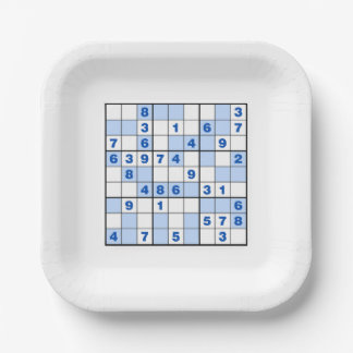 Sudoku Puzzles Pappteller