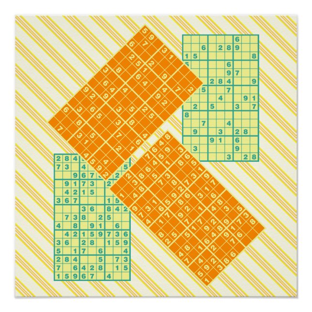 Sudoku Puzzles Poster (Vorderseite)