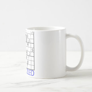 Sudoku Puzzlespiel Kaffeetasse