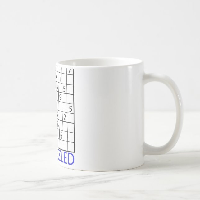Sudoku Puzzlespiel Kaffeetasse (Rechts)