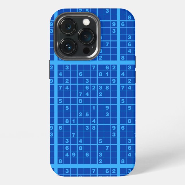 Sudoku-Rätsel iPhone 13 Pro Hülle (Hinten)