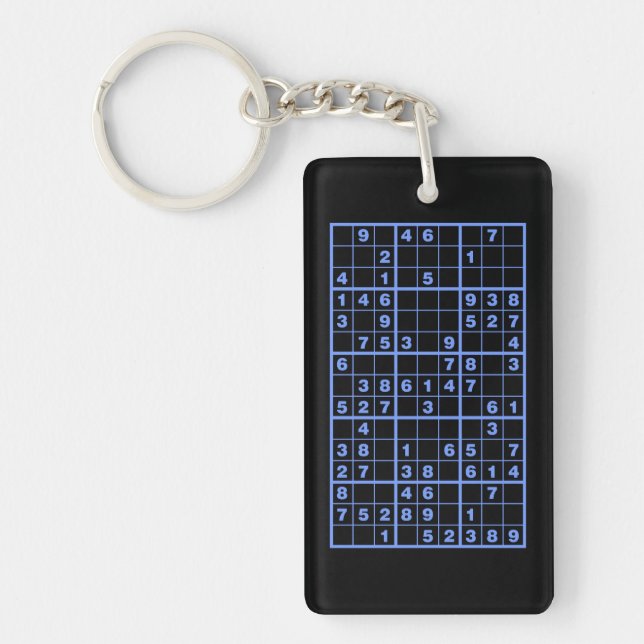 Sudoku Schlüsselanhänger (Vorderseite)