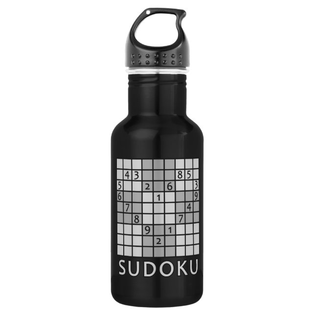 SUDOKU TRINKFLASCHE (Vorderseite)