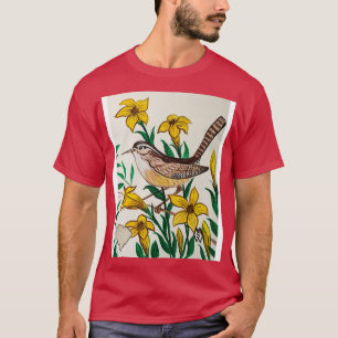 Südolina Staat Vogel und Blume Olina wren a T-Shirt
