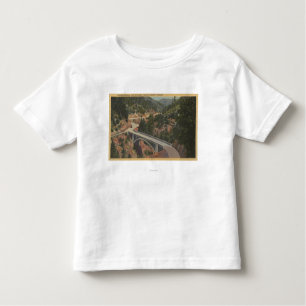 Südoregon - Pionierbrücke, Schlucht-Nebenfluss Kleinkind T-shirt