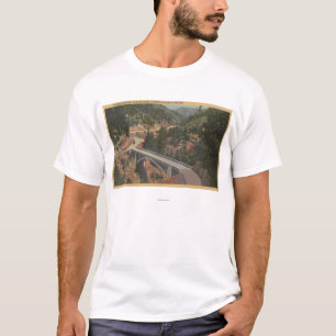 Südoregon - Pionierbrücke, Schlucht-Nebenfluss T-Shirt