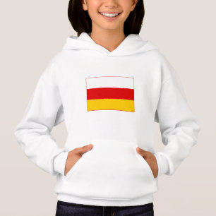 Südossetische Flagge Hoodie