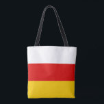 Südossetische Flagge Tasche<br><div class="desc">Patriotische Flagge Südossetiens.</div>
