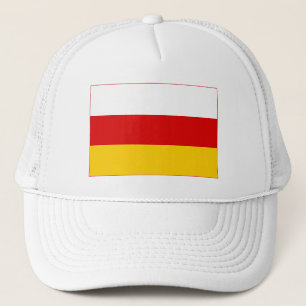 Südossetische Flagge Truckerkappe