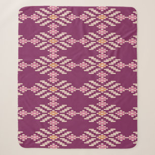 Südostasiatisch: Retro-Aboriginer-Muster Sherpadecke