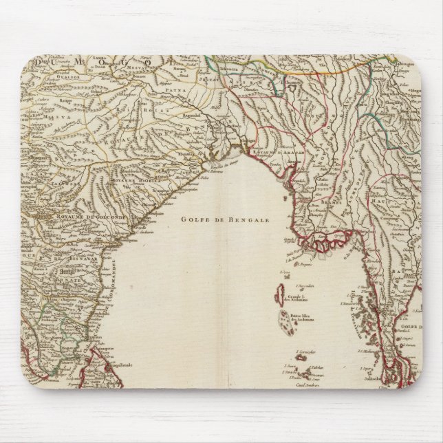 Südostasien 2 mousepad (Vorne)