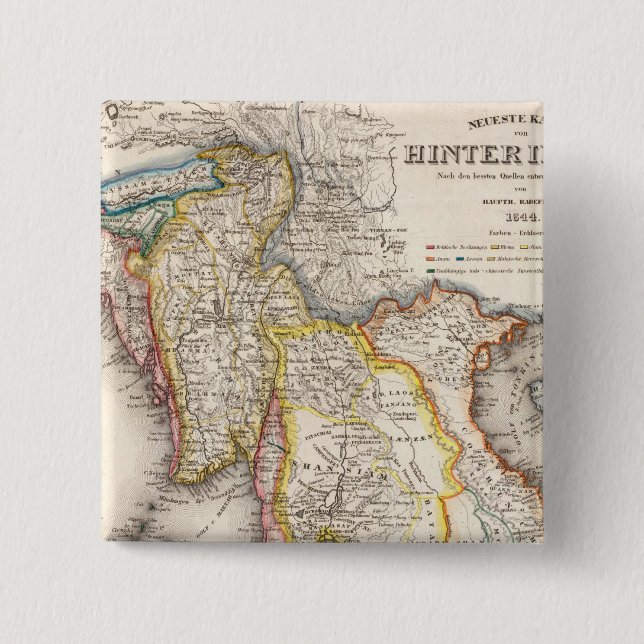 Südostasien Button (Vorderseite)