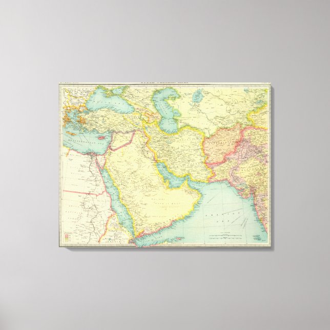 Südostasien Leinwanddruck (Vorderseite)