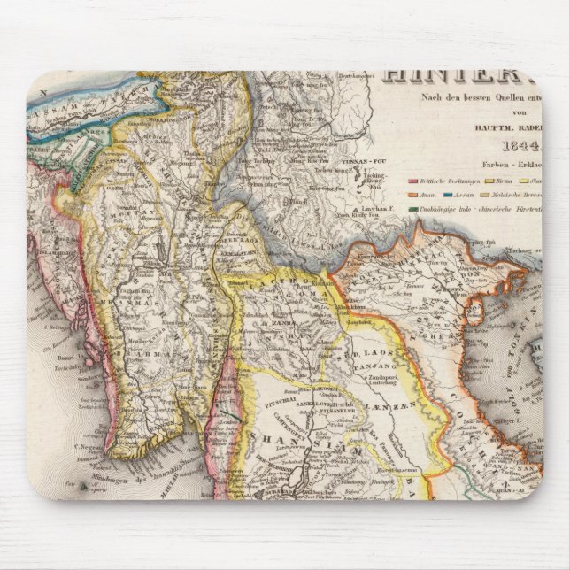 Südostasien Mousepad (Vorne)