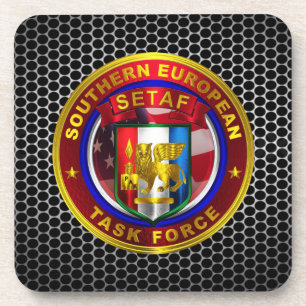 Südosteuropäische Einsatzgruppe (SETAF) Getränkeuntersetzer