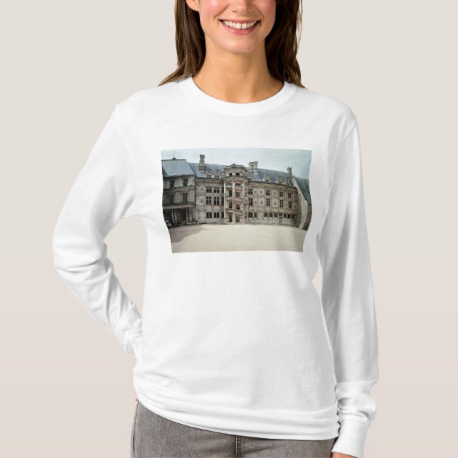 Südostfassade des Flügels Francois I T-Shirt (Vorderseite)