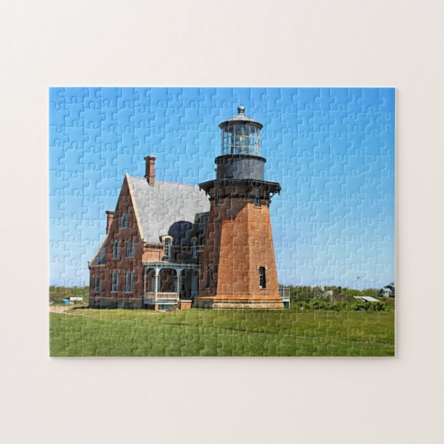 Südostleuchtturm, Puzzlespiel der Block-Insel-RI (Horizontal)