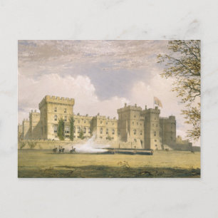 Südöstliche Sicht auf das Schloss Windsor, von 'Wi Postkarte