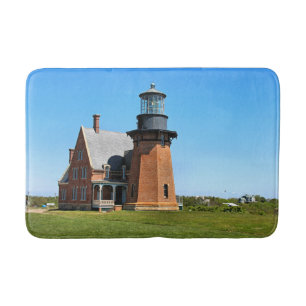 Südöstliches Leuchtturm, Block Island RI Bath Mat Badematte