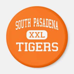 Südpasadena - Tiger - hoch - Südpasadena Magnet