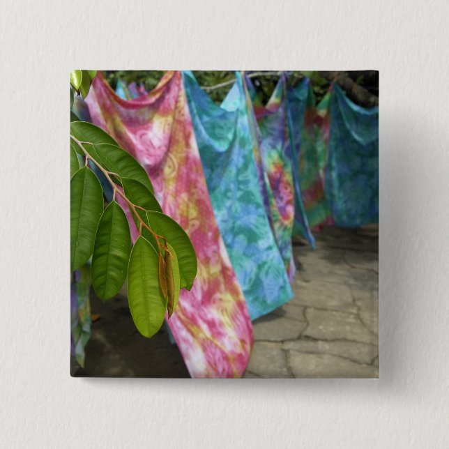 Südpazifik, Französisch-Polynesien, Gesellschaft Button (Vorderseite)