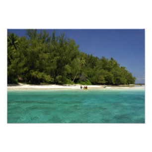 Südpazifik, Französisch-Polynesien, Moorea Fotodruck