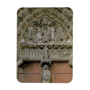 Südportaltympanum, der Christus inthronisiertes w Magnet