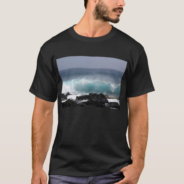 Südpunkt-Welle, Hawaii T-Shirt (Vorderseite)