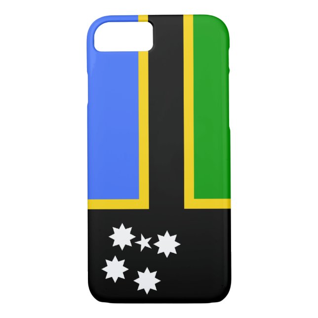 Südsee-Inselbewohner-Flagge Australiens Case-Mate iPhone Hülle (Rückseite)