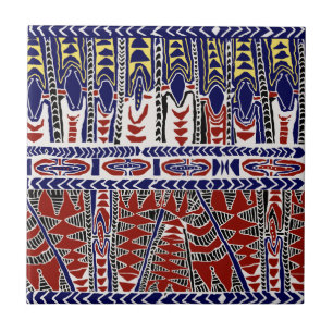 Südsee Samoa Batik Fliese