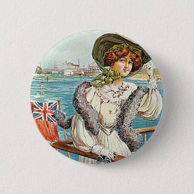Südsee und Portsmouth Button (Vorderseite)