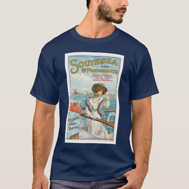 Südsee und Portsmouth T-Shirt (Vorderseite)