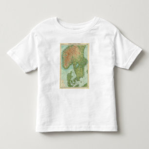Südskandinavien u. Dänemark Kleinkind T-shirt
