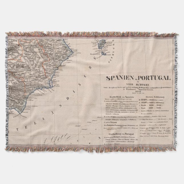 Südspanien Decke (Vorderseite)