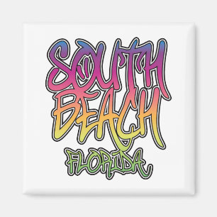 Südstrand-Graffiti Magnet