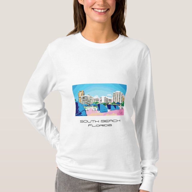 SÜDSTRAND, MIAMI, T - Shirt FLORIDA (Vorderseite)